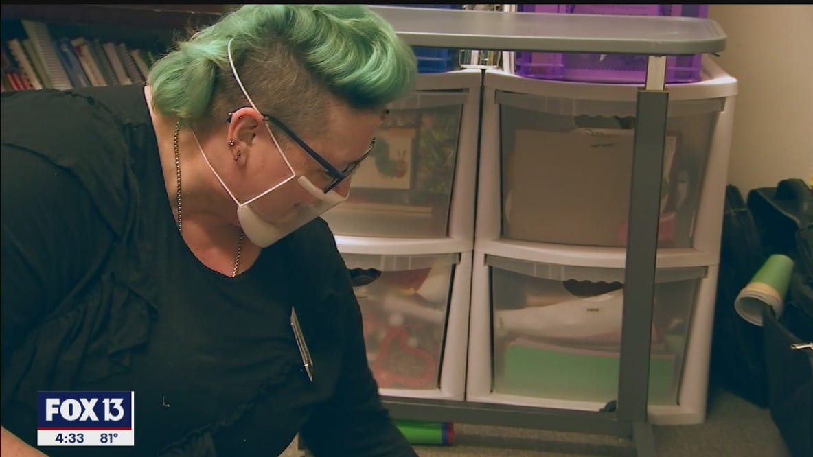 Transparent masks break down barriers